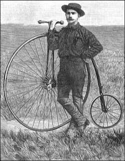 Thomas Stevens, le premier cycliste d’aventure!